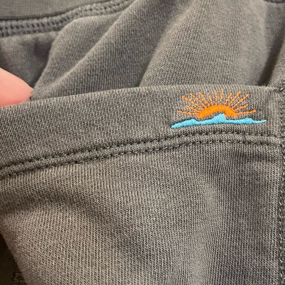 Faherty Sunwashed Vintage Fleece Sweatpants in Gray - XXL - Picture 7 of 9